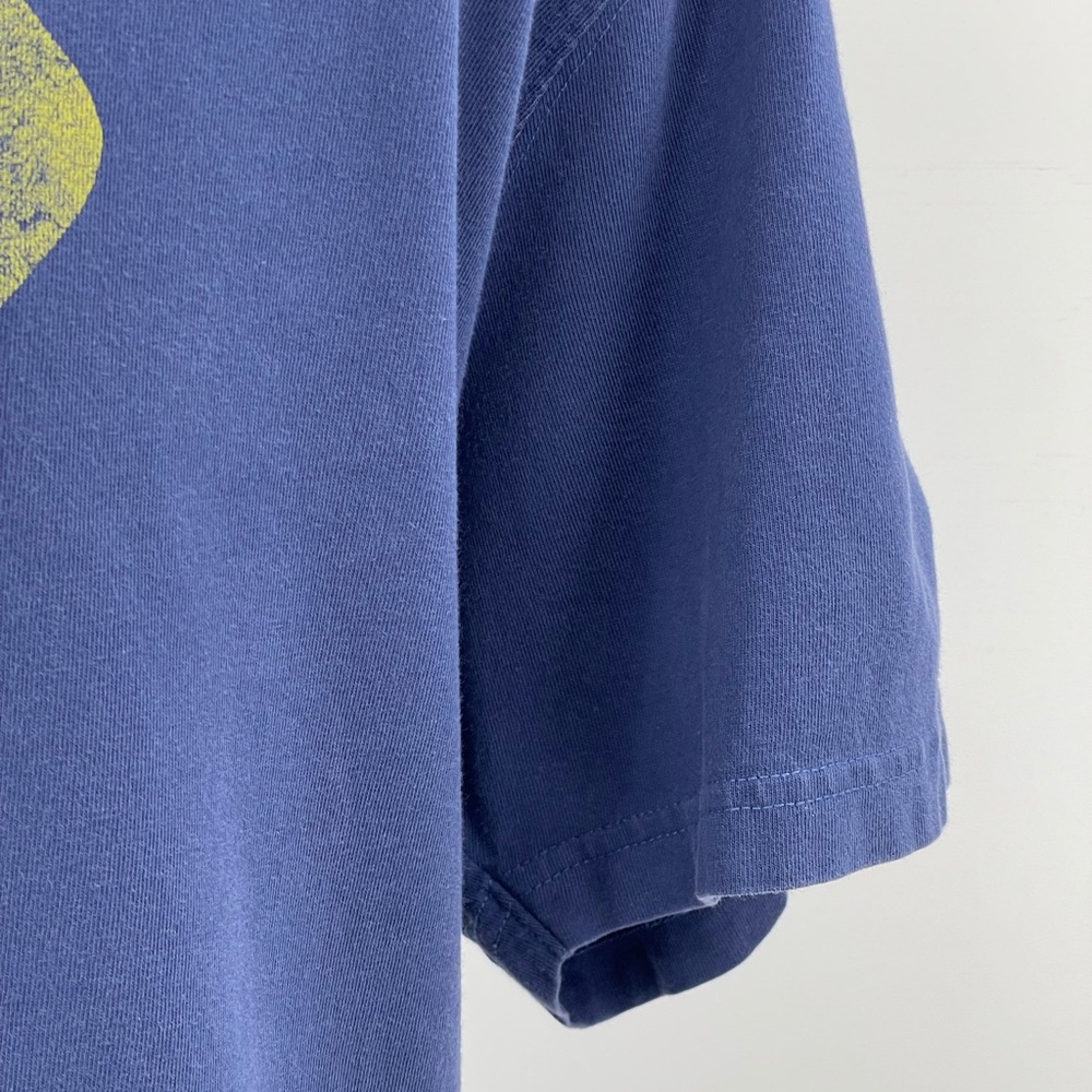 Life Is Good “Game On” Tee T-Shirt Blue Short Sleeve Crew Neck Football *READ** - Picture 7 of 8